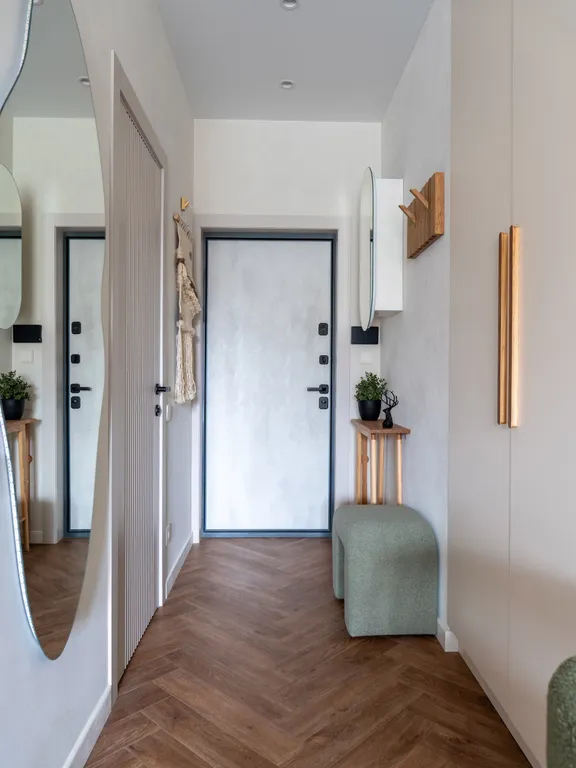 Роскошный апарт Japandi в Курортном районе в доме с бассейном и сауной