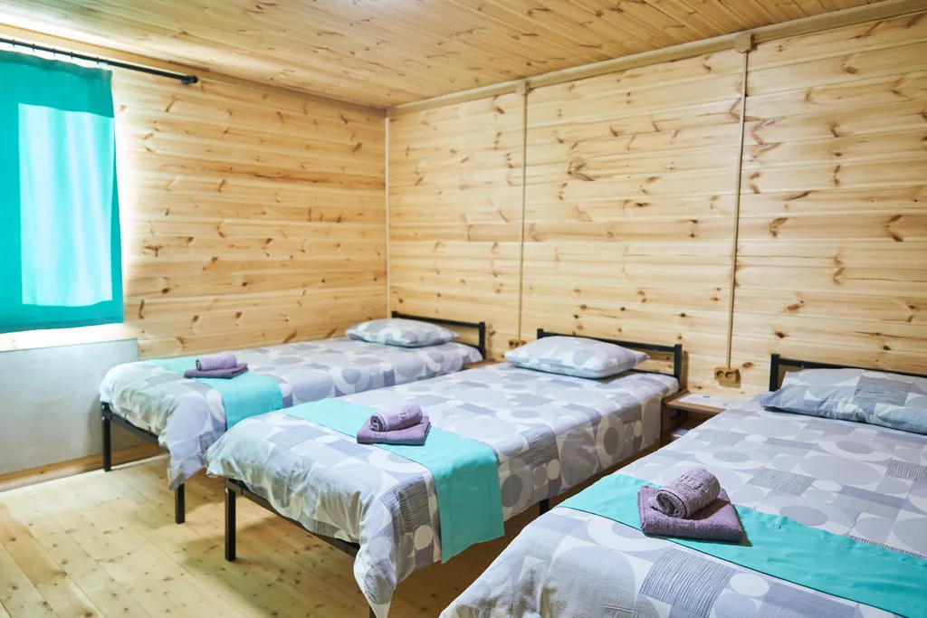 Номер с видом на телецкое озеро