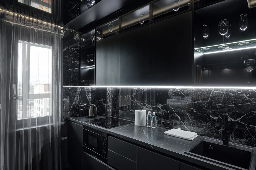 Апартаменты Reverie Black Space