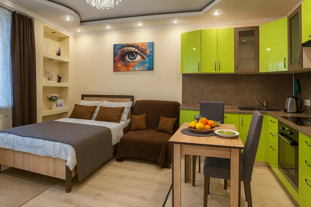 Уютная студия рядом с аэропортом