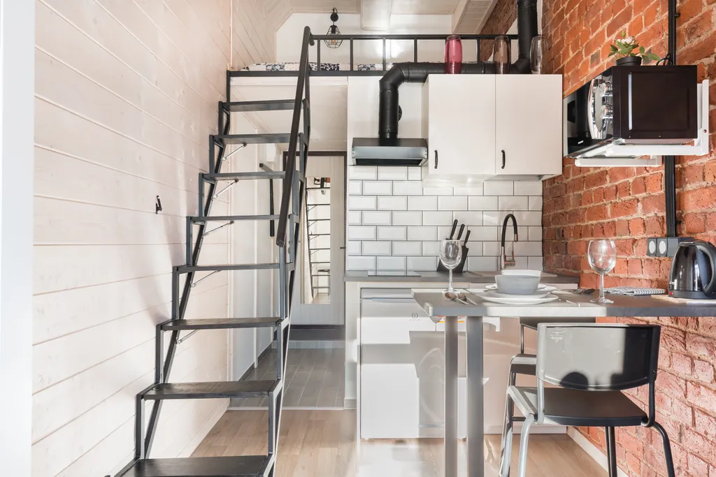 Квартира Квартира Атмосферная студия 5 в историческом центре — Санкт-Петербург