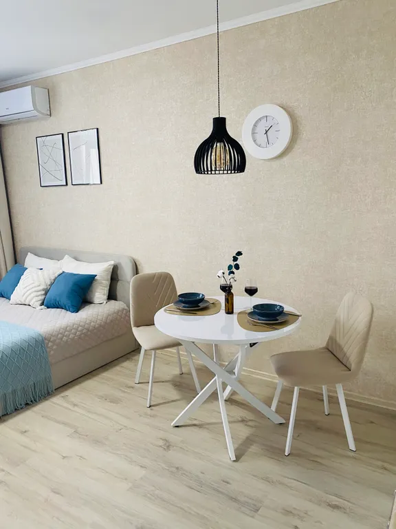 Уютная студия с новым ремонтом