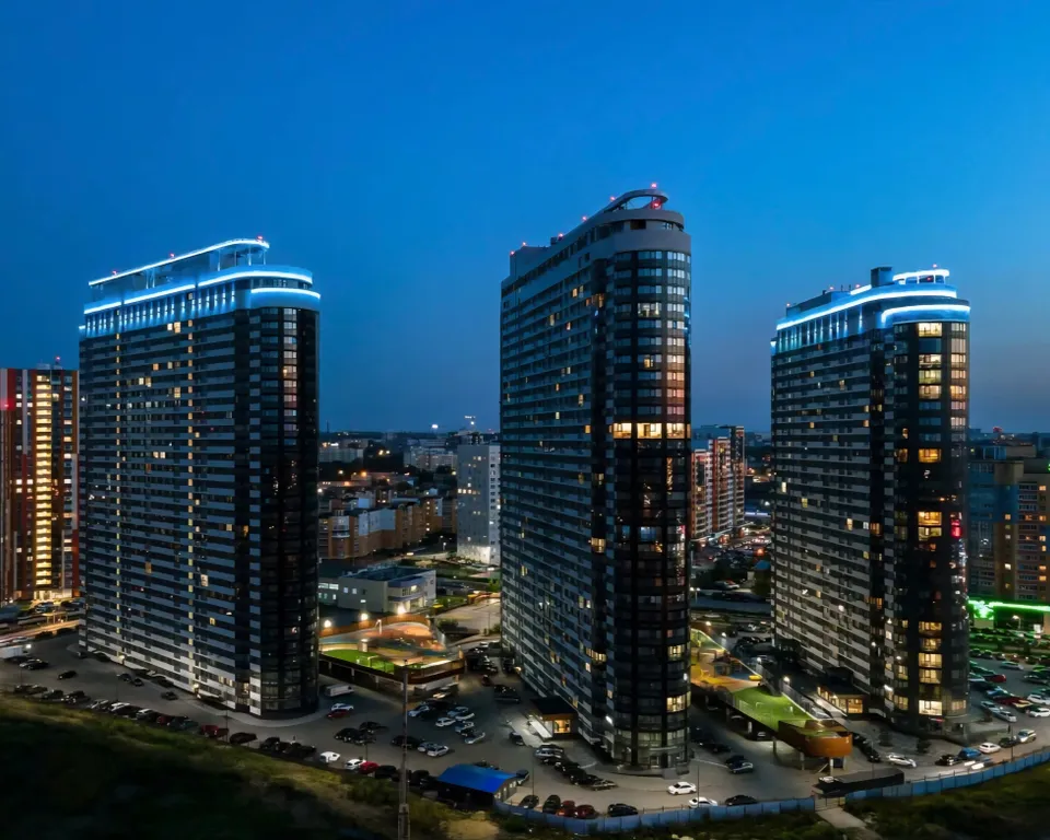 Современная квартира в элитном ЖК Паруса