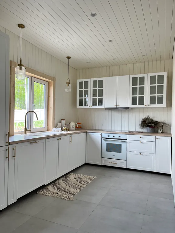 Уютный загородный дом с баней