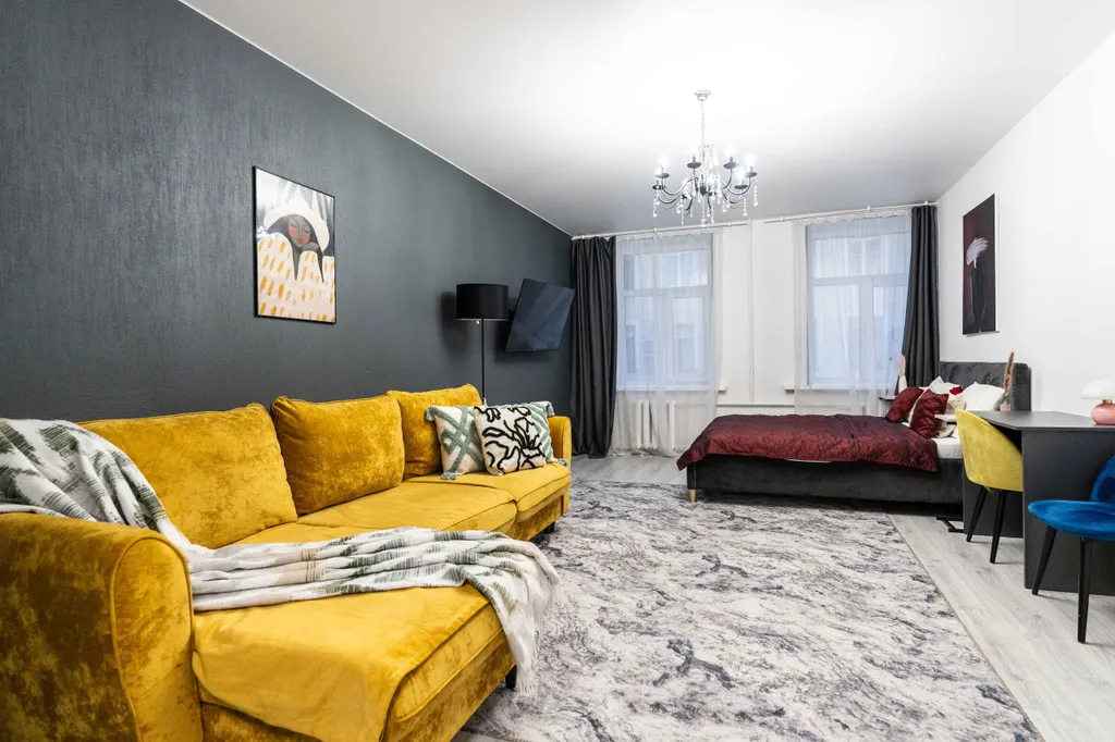 Квартира Квартира Апартамент люкс 4 спальни — Санкт-Петербург