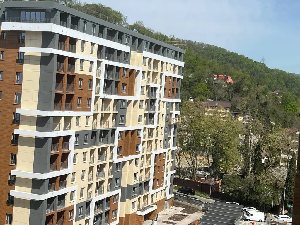 Студия у моря с красивым видом