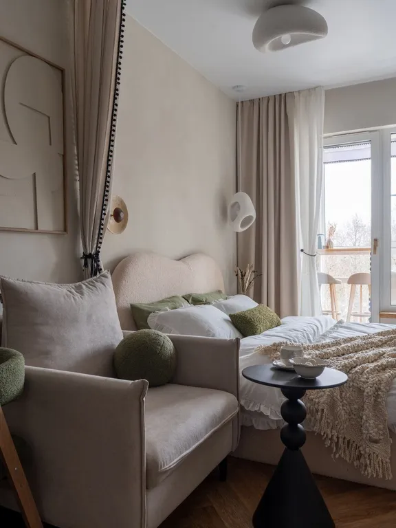 Квартира Роскошный апарт Japandi в Курортном районе в доме с бассейном и сауной — аренда посуточно в Сестрорецк