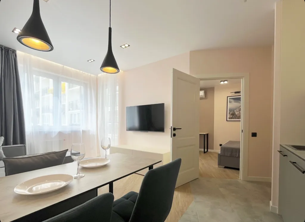 Квартира Уютная квартира с дизайнерским интерьером — Сириус