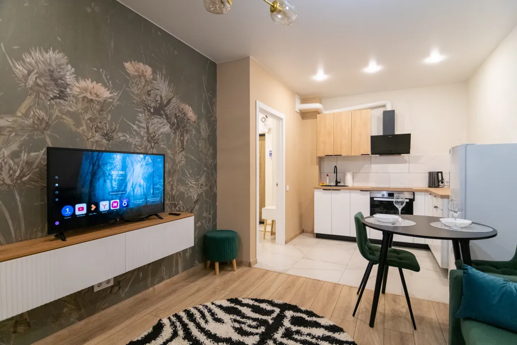 Апартамент в тихом районе на двоих