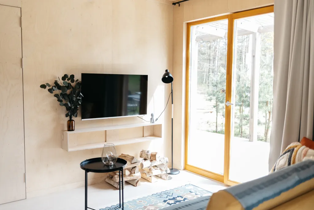 Уютный семейный дом в сосновом лесу