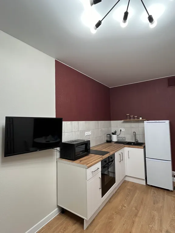 Уютная дизайнерская студия рядом с фонтанами