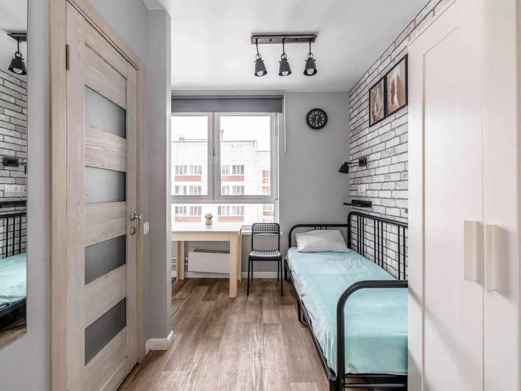 Квартира Квартира Уютная новая студия у метро — Москва