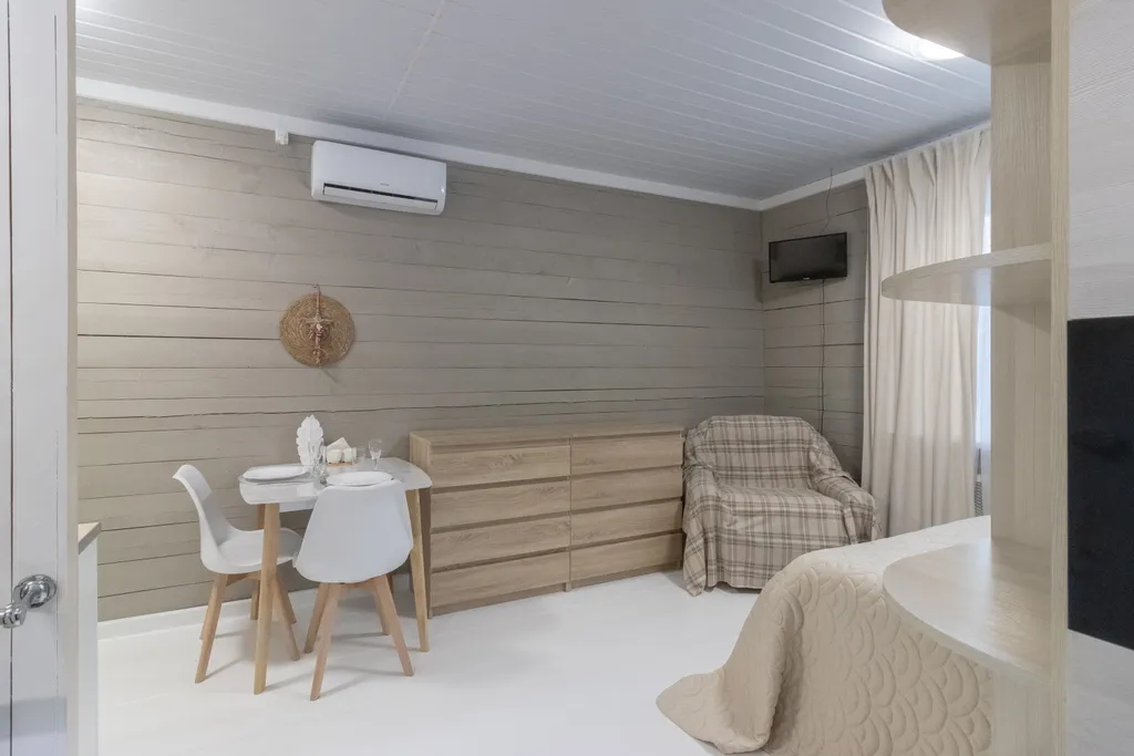 Благоустроенный деревянный домик