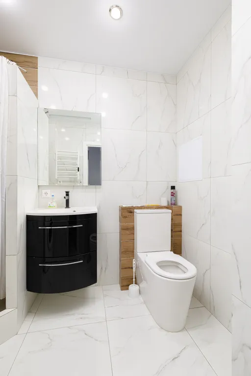 Новая однокомнатная квартира с красивым видом на ночные Люберцы