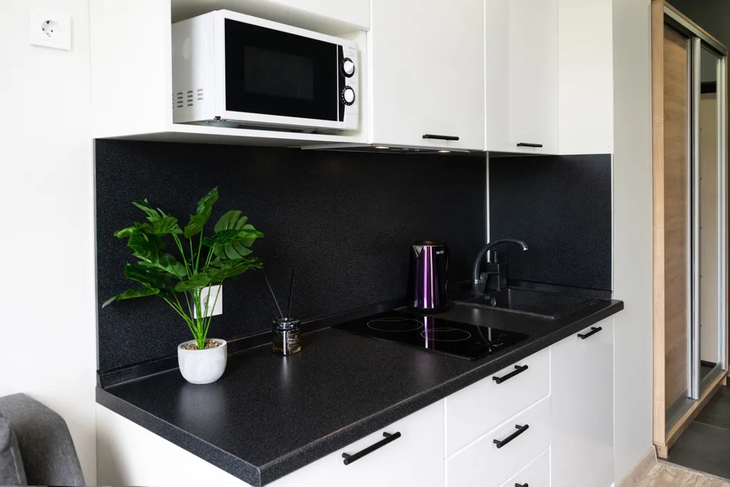 Стильная студия с видом на бамбуковую рощу в ЖК Сорренто Парк