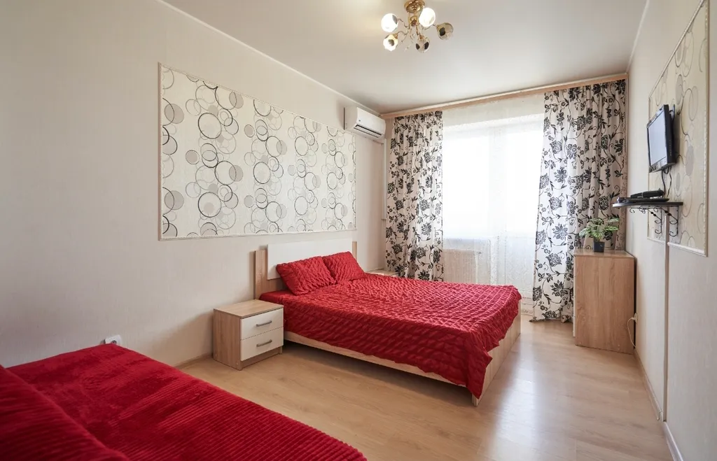 Квартира Квартира Евротрешка возле парка Краснодар! — Краснодар