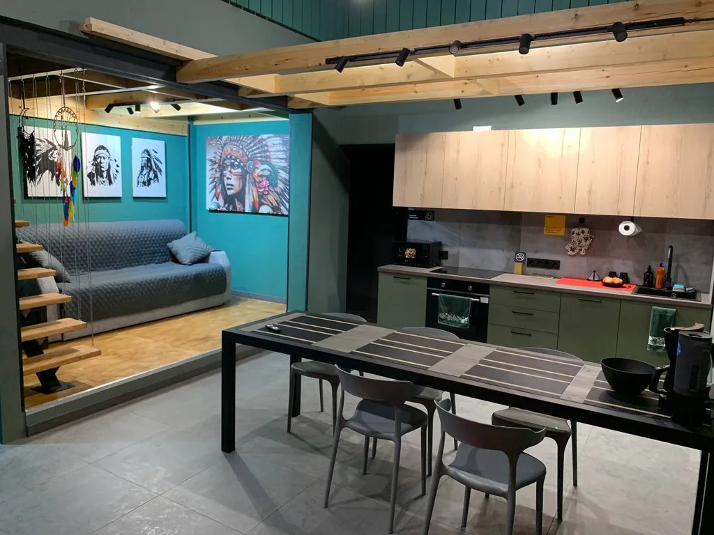 Атмосферный лофт с отдельным входом