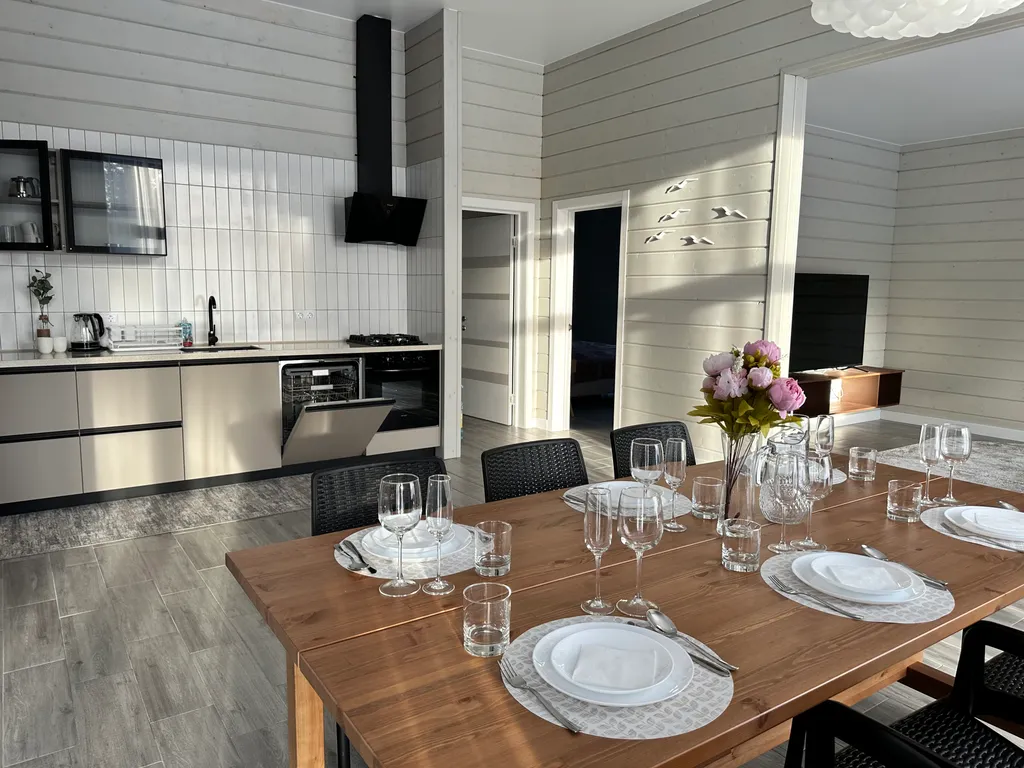 Коттедж Новый коттедж для вашего комфортного отдыха — станции Ладожское Озеро