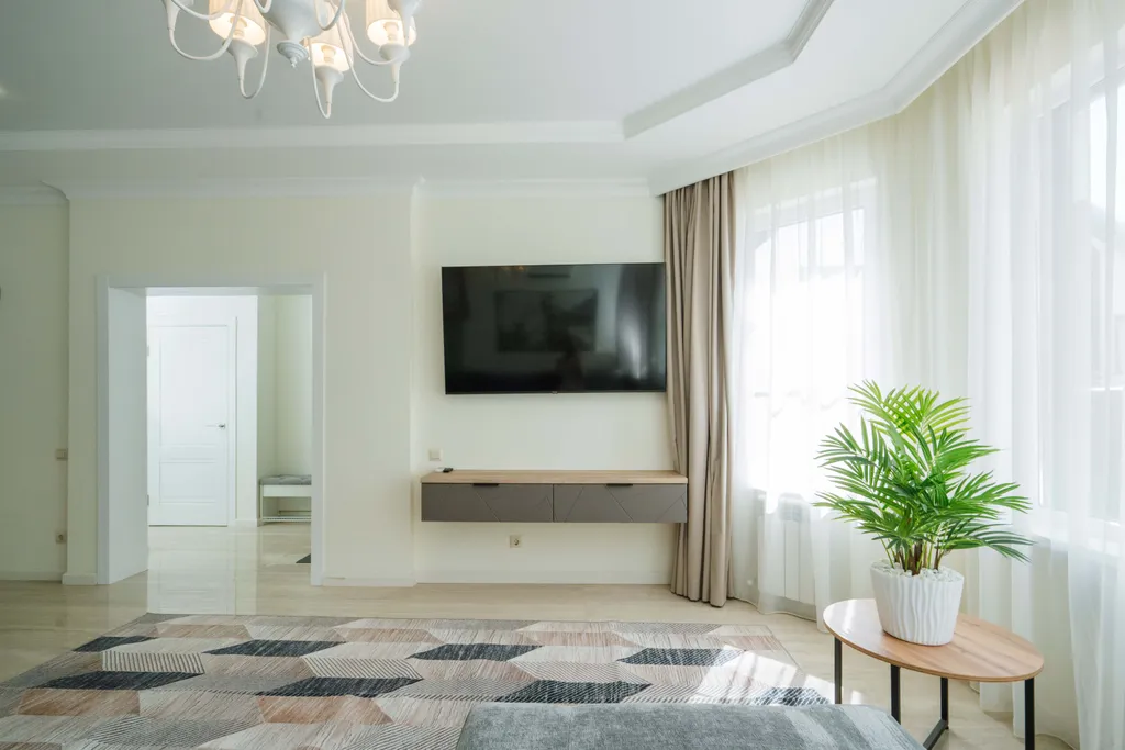 Вилла с бассейном и панорамной баней