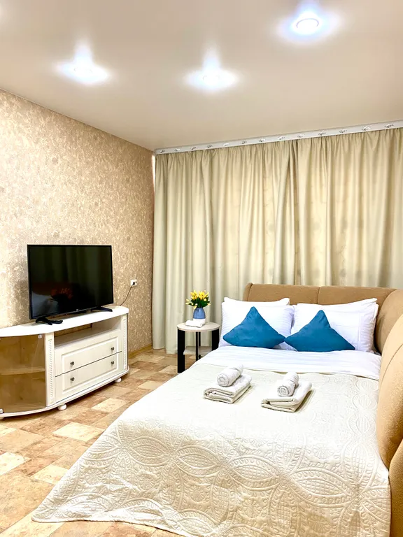 Уютная квартира с шикарным видом на вулканы, город и Мишенную сопку