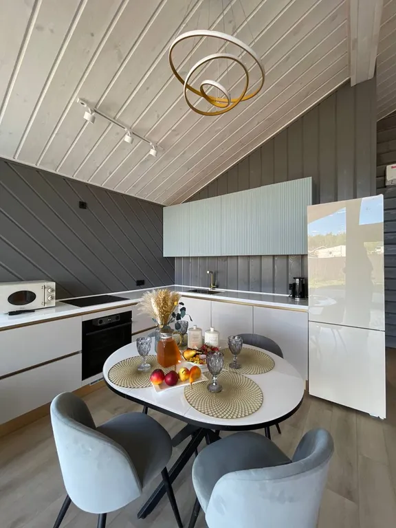 Дом с сауной в посёлке бизнес-класса