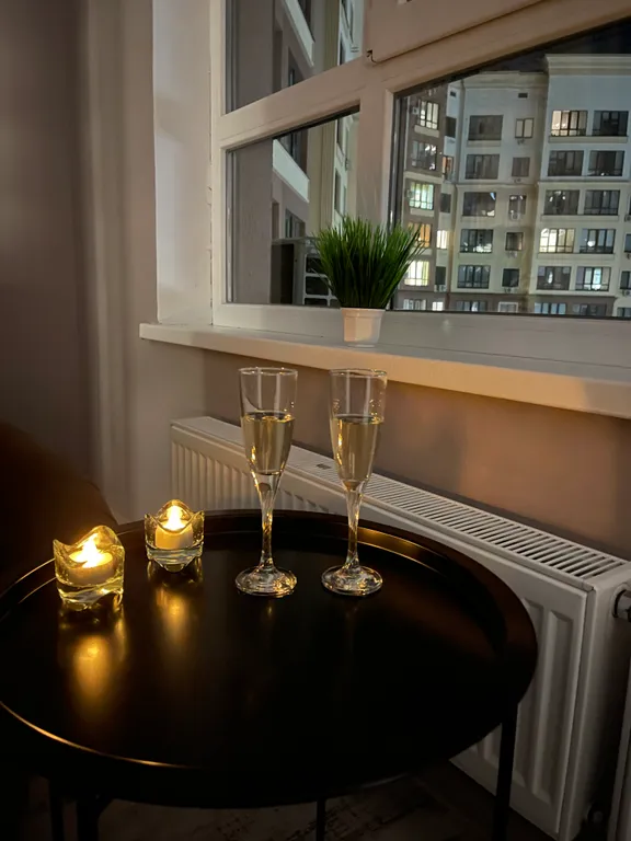 Квартира Квартира Уютная евродвушка в шикарном районе Жигулина Роща — Мирное