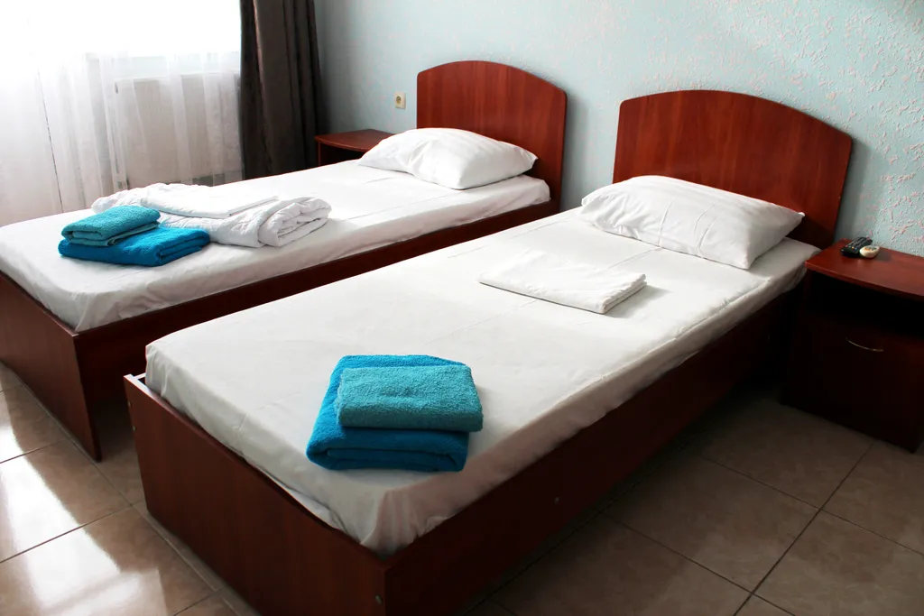 Двухместный номер с балконом, просторный, светлый и уютный