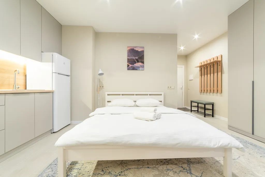 Квартира студия Минск Мир с балконом