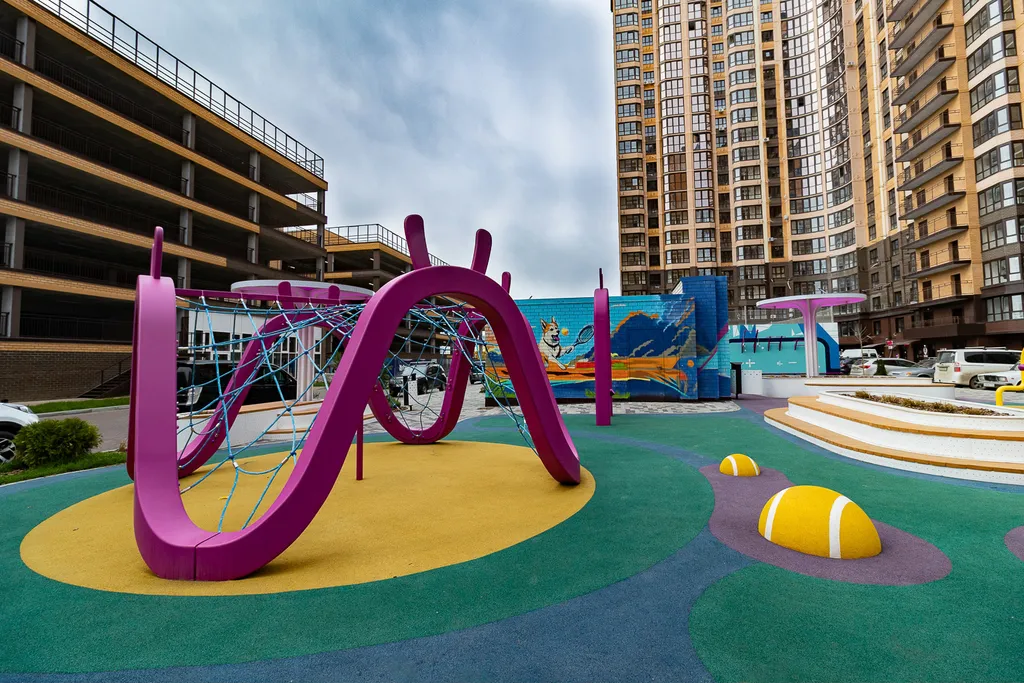 Квартира Квартира Уютная студия с Панорамным видом в Достоянии — Краснодар