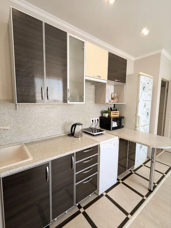 Евроквартира с панорамным видом, в элитном ЖК с фонтаном, центр города