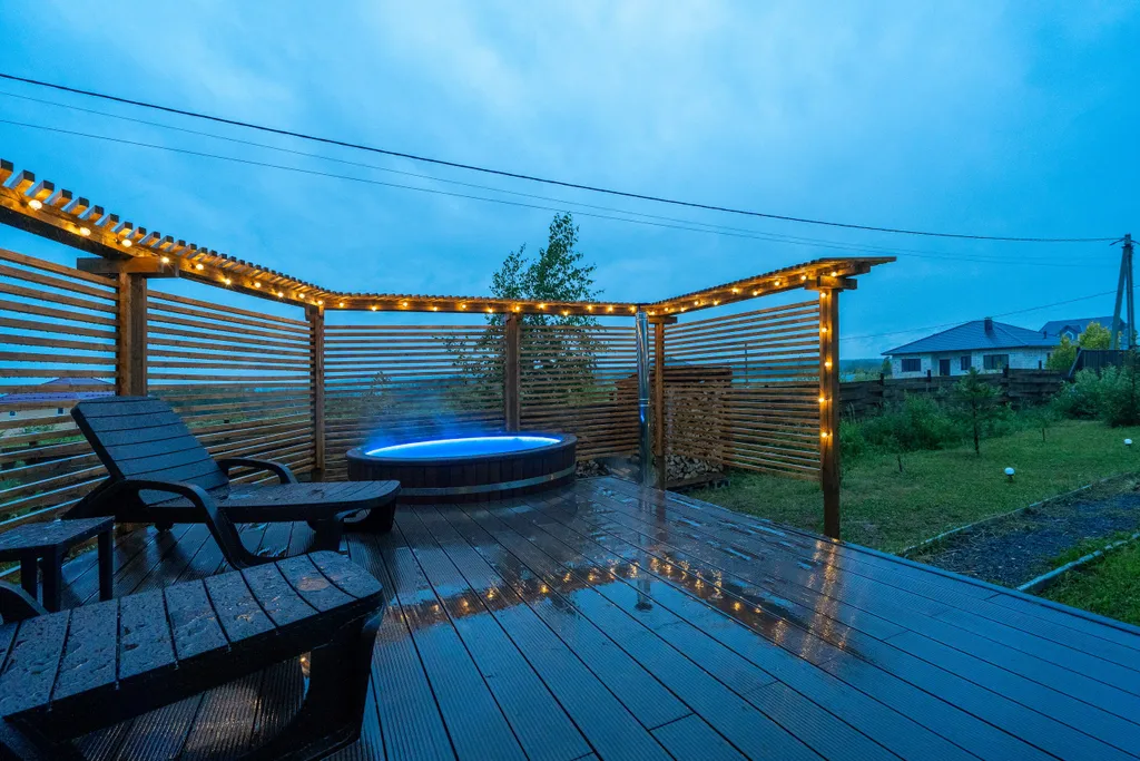 Уютный дом с русской баней и горячей купелью