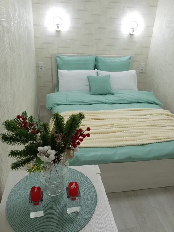 Уютная современная евродвушка с шикарным видом из панорамных окон