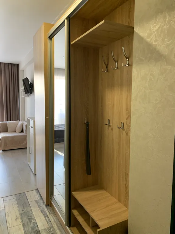 Уютная элитная студия на самом берегу Черного моря в элитном ЖК