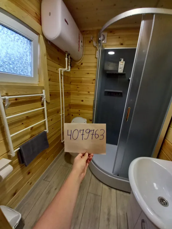 Новый дом-сруб у реки в живописном месте, баня, банный чан, рыбалка