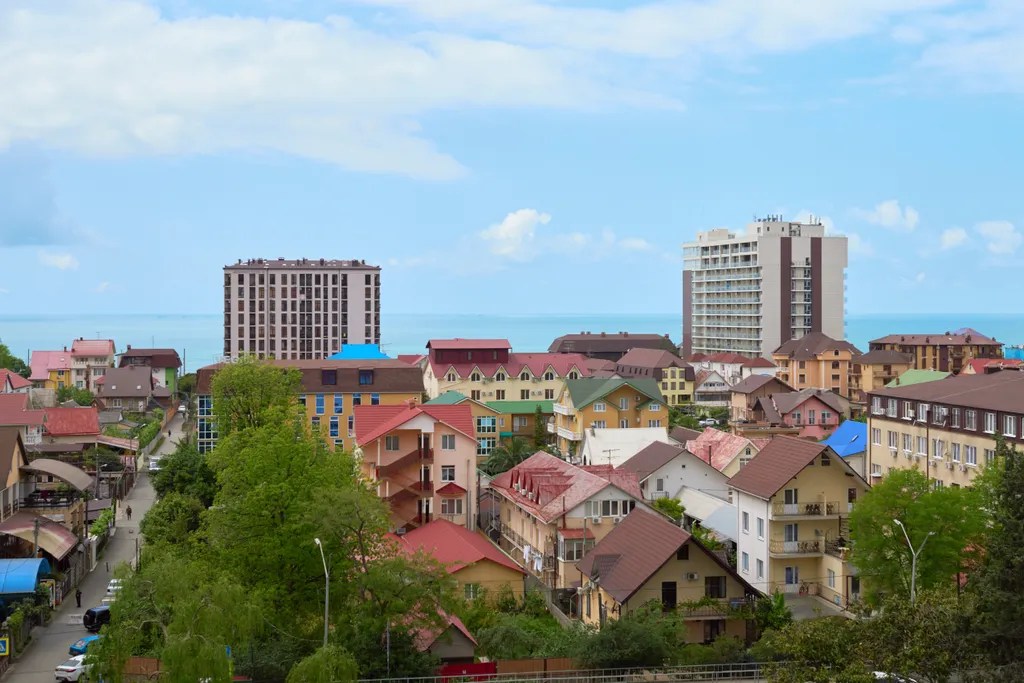 Уютная квартира, балконом, вид на  море