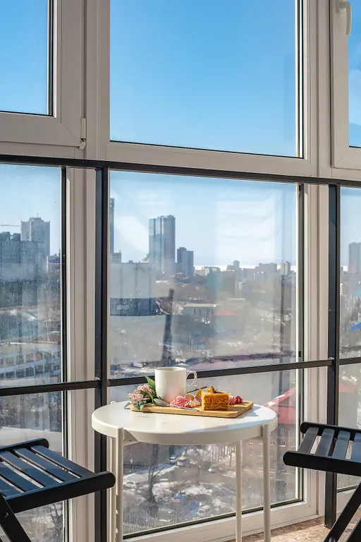 Светлая и уютная квартира в новом доме рядом с Калина молл