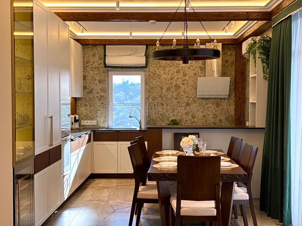 Шале Tech с подогреваемым бассейном и 4 спальнями