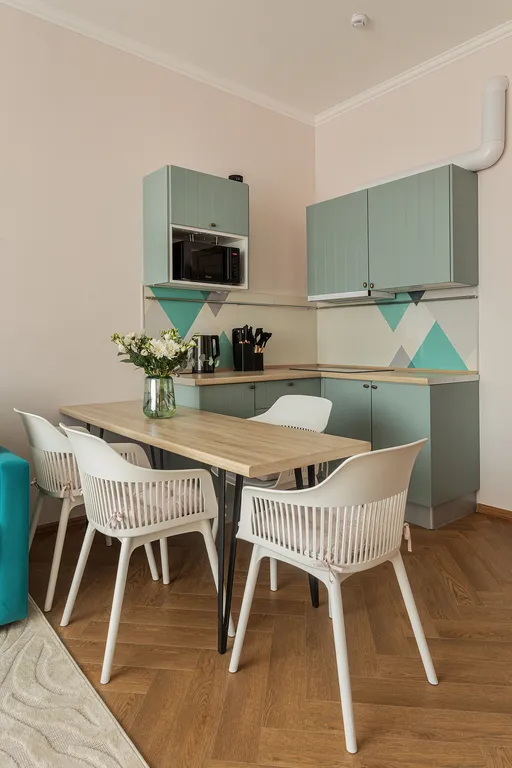 J&N Apartments Четырехместная студия с видом на парк