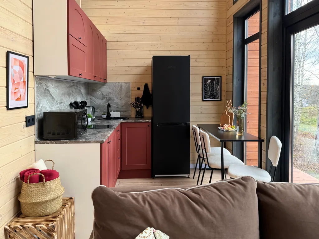 Дом с баней и чаном