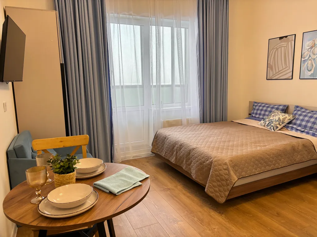 Квартира Просторная студия в новом ЖК — аренда посуточно в Гатчина