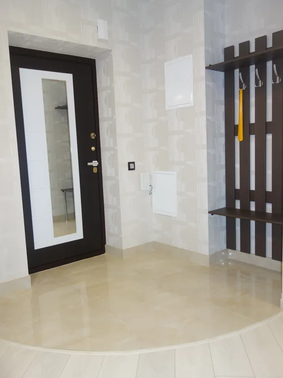 Красивый панорамный вид на закат с 23 этажа