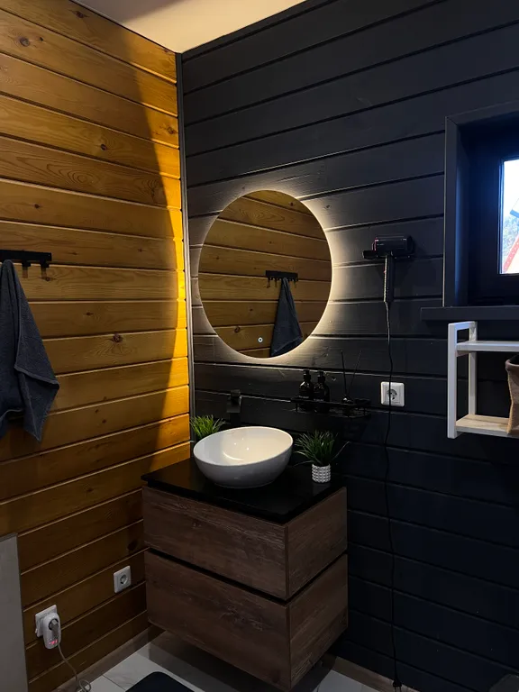 Коттедж Прекрасный дом-БАРН с большой террасой и банным чаном — Ногинск