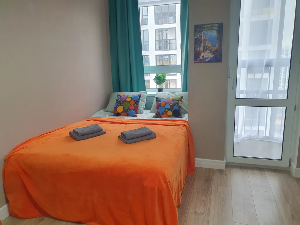 Квартира Квартира Оранжевая студия рядом с метро Потапово — Москва