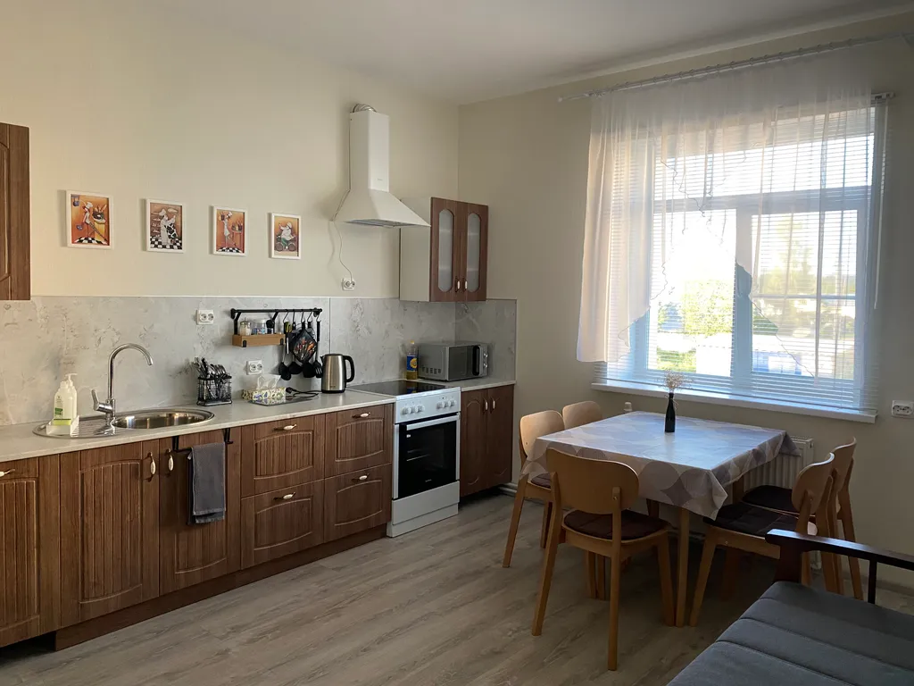 Квартира с сауной и террасой