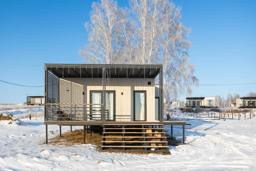 Уютный дом с панорамным видом на водохранилище