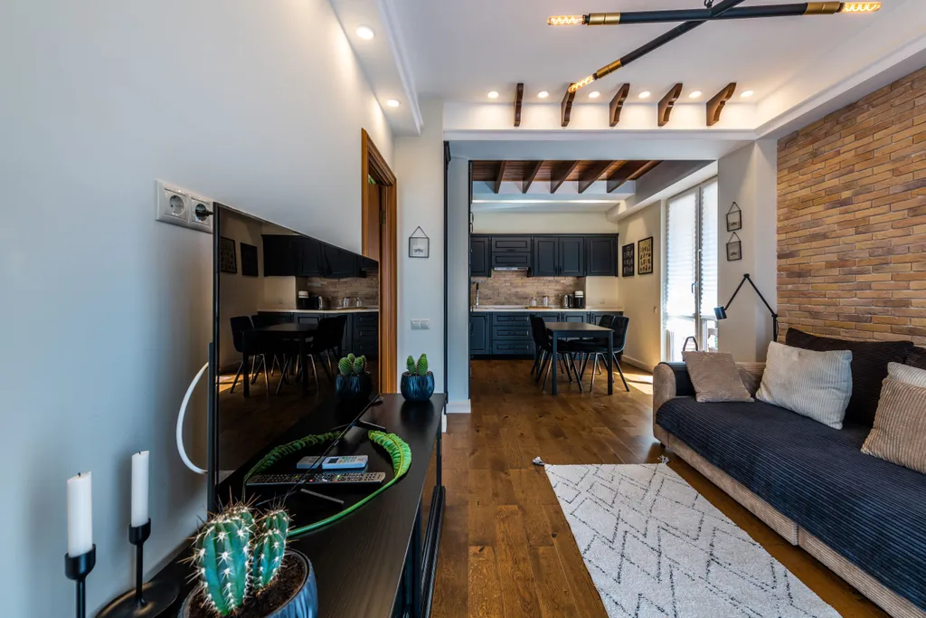 Апартамент с круговым балконом