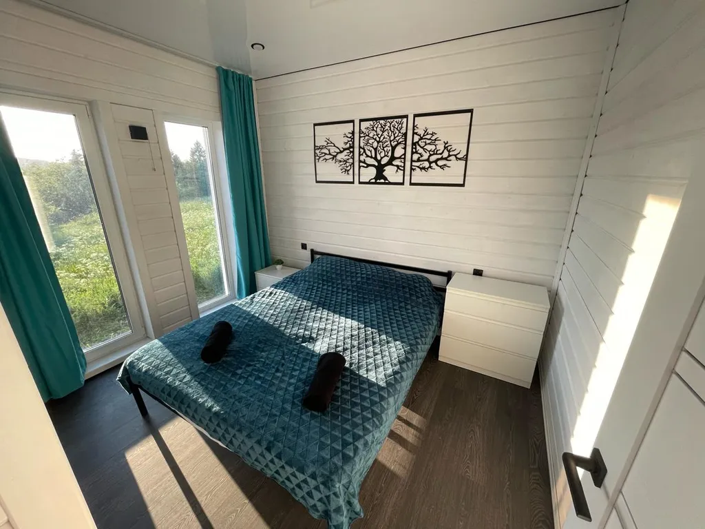 Уютный домик с чаном в тихом местечке