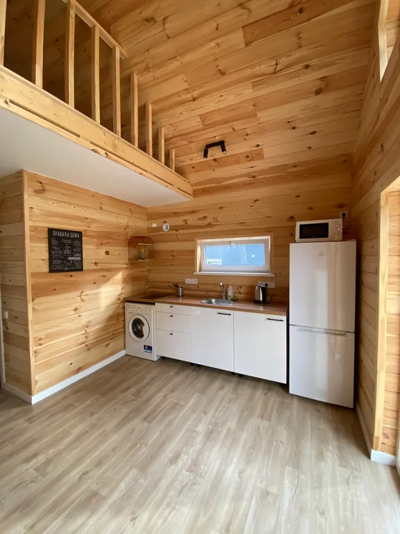 Дом с сауной на берегу Горьковского моря