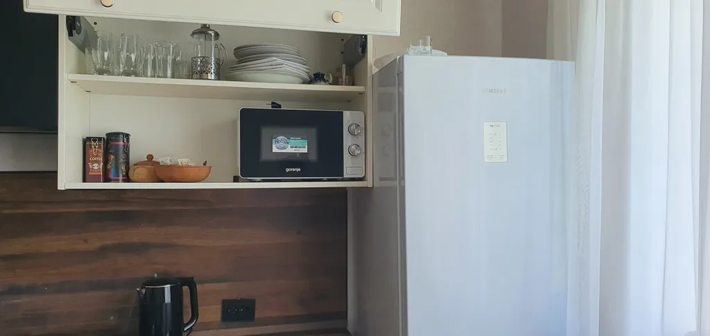 Апартамент в загородном доме филино с сауной, садом и барбекю