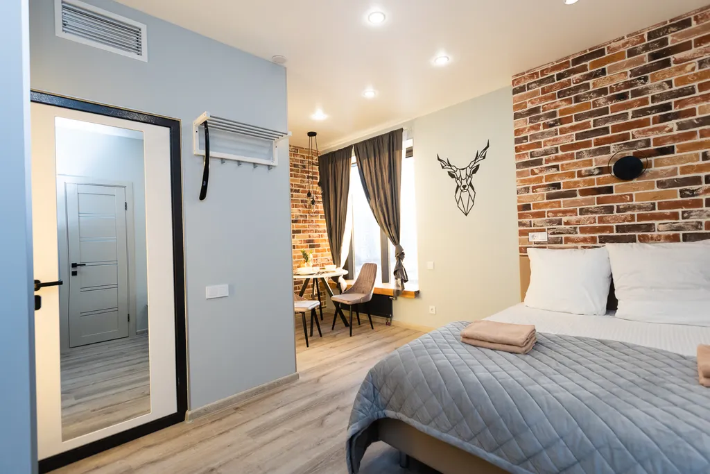 Квартира Уютная студия рядом с лесопарком — аренда посуточно в Москва